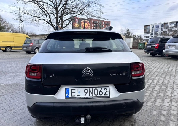 Citroen C4 Cactus cena 31990 przebieg: 181000, rok produkcji 2014 z Łódź małe 56